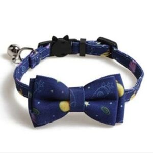 Galaxy Bowtie Breakaway Pet Collar